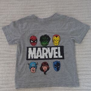 Marvel Heroes Gray T-Shirt